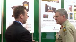 MAJGEN Caligari talks to David Levy Managing Director about BANTAM soldier worn power system - Website